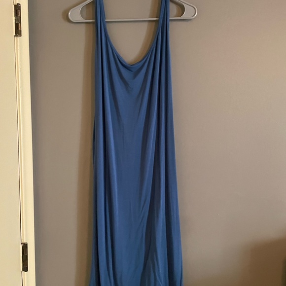 Maternity dress blue bodycon NWOT XXL pregnancy pregnant - Picture 4 of 4